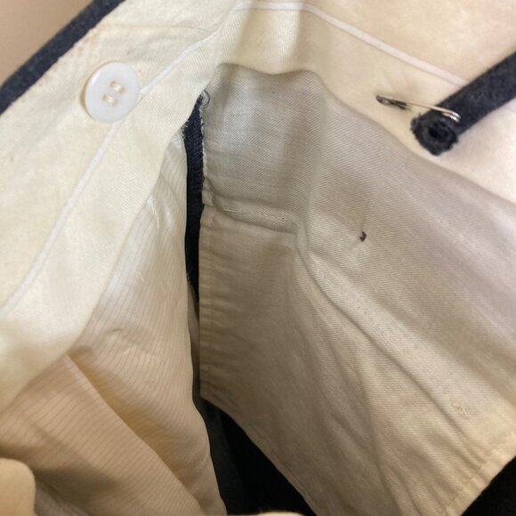 Cerrutti 1881 Gray Wool Suit Barney's Vintage 40 Pants Suspender loops as is - Picture 16 of 16